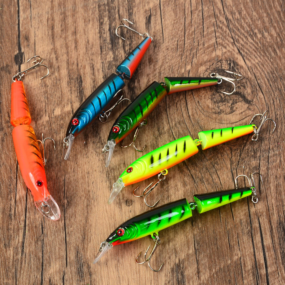 5 piezas de señuelos flotantes - Fishing Lure Jerkbait reseña y precio