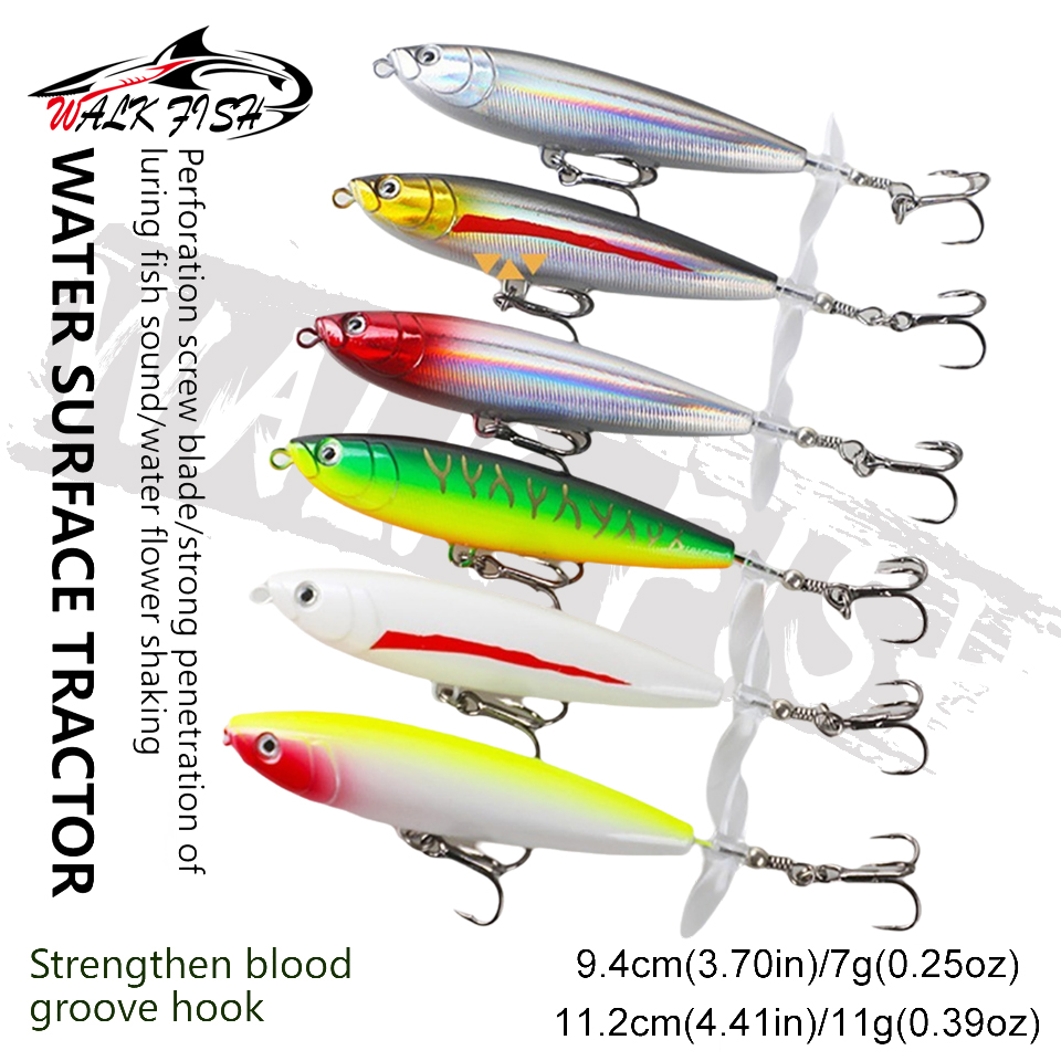 WALK FISH 7g/11g Señuelo de lá - Fishing Lure Buzzbait reseña y precio