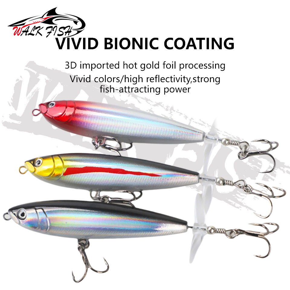 WALK FISH 7g/11g Señuelo de lá - Fishing Lure Buzzbait reseña y precio
